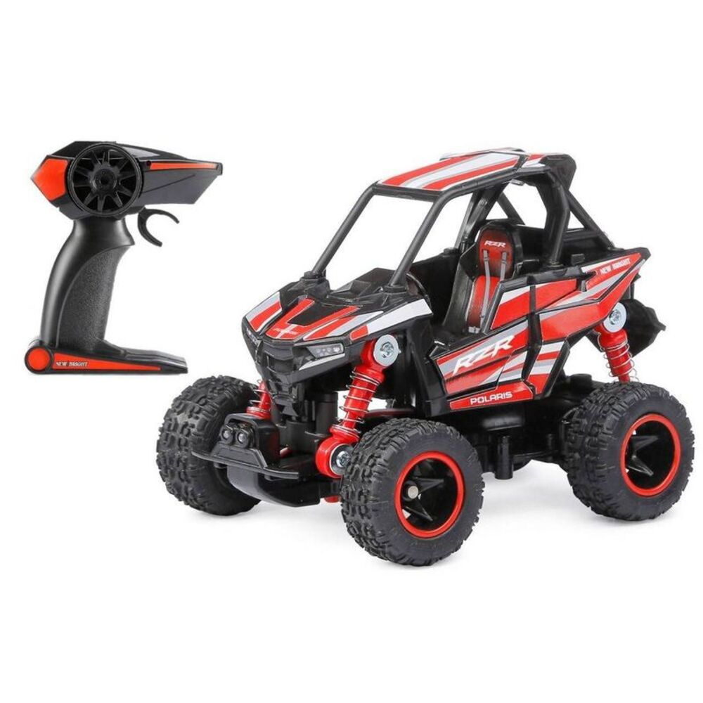 Set of 2 Polaris  Red Remote Control Off-Road Vehicle